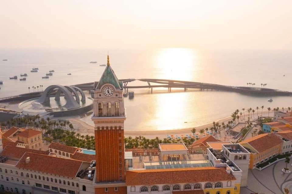 Khach San Chia Khoa Vang - Mien Phi 2 Xe Dap 1 Phong Tham Quan Dia Trung Hai - Tt Hoang Hon Hotel Фу Куок Екстериор снимка